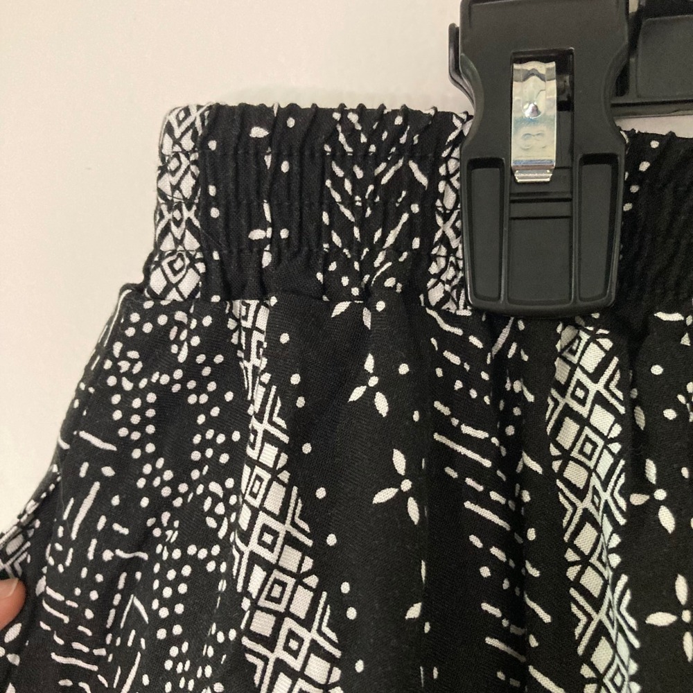 Woman Within Geometric Tribal Print Midi Maxi Skirt Pockets Plus Boho Casual 22W - Picture 6 of 9